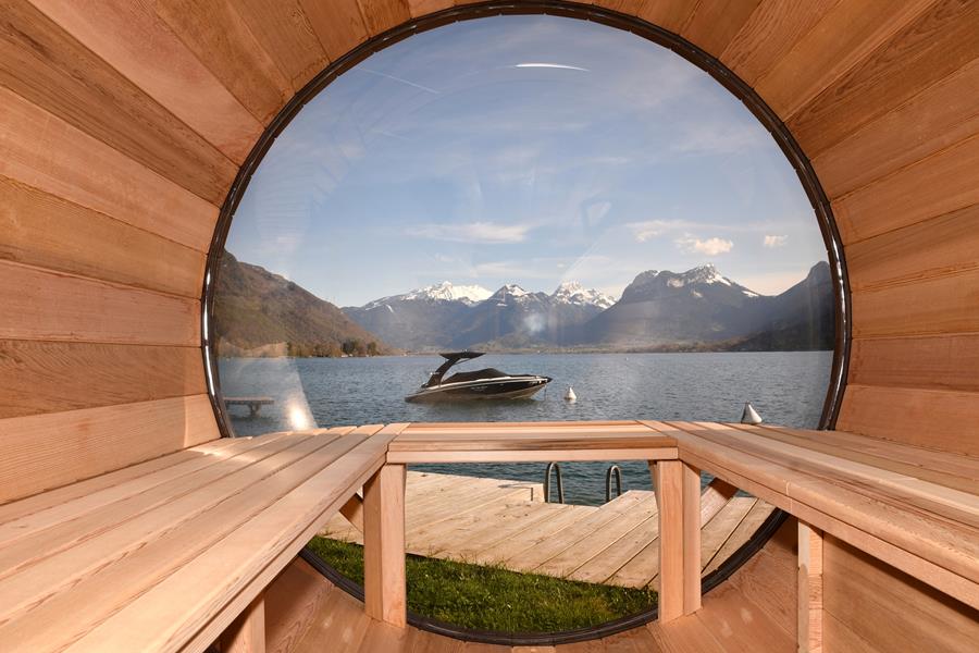 Un Sauna Panoramique !