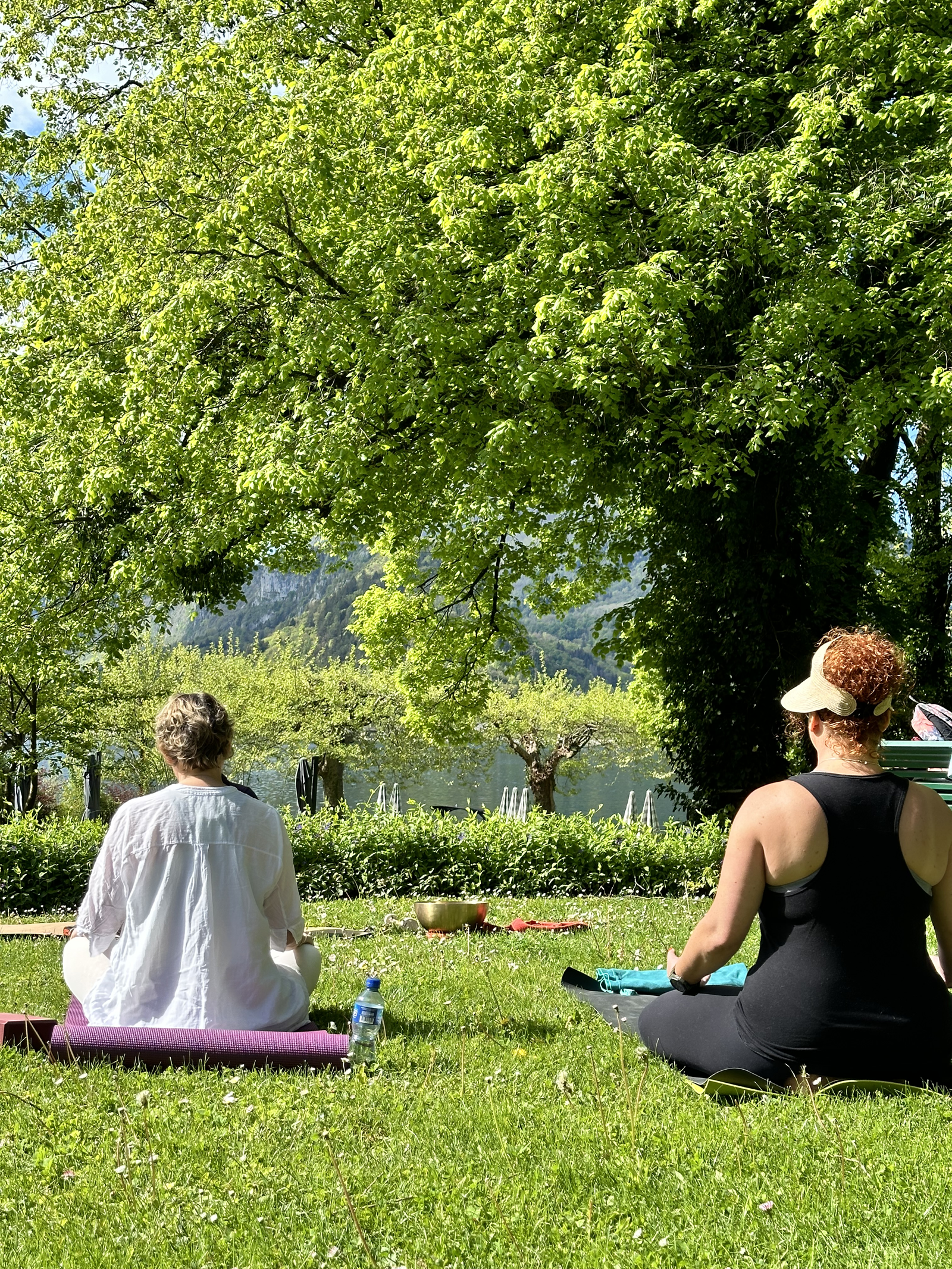 Du Yoga à l'hôtel Beau Site Talloires